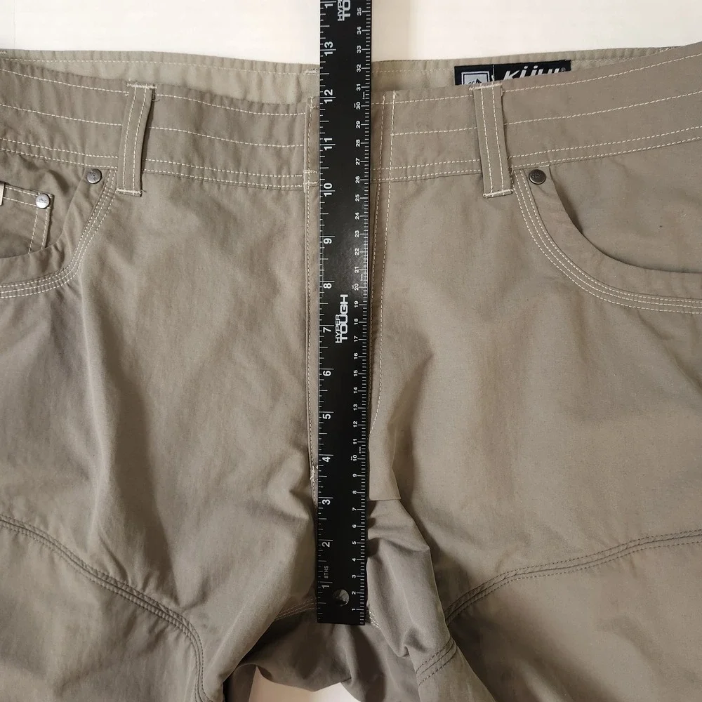 Kuhl Liberator Convertible‎ Stealth Pants Mens 38x30 Khaki Tan Hiking Zip Off
